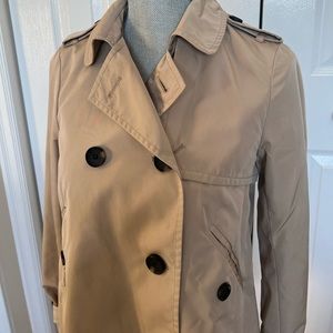 Zara Cropped Coat Jacket